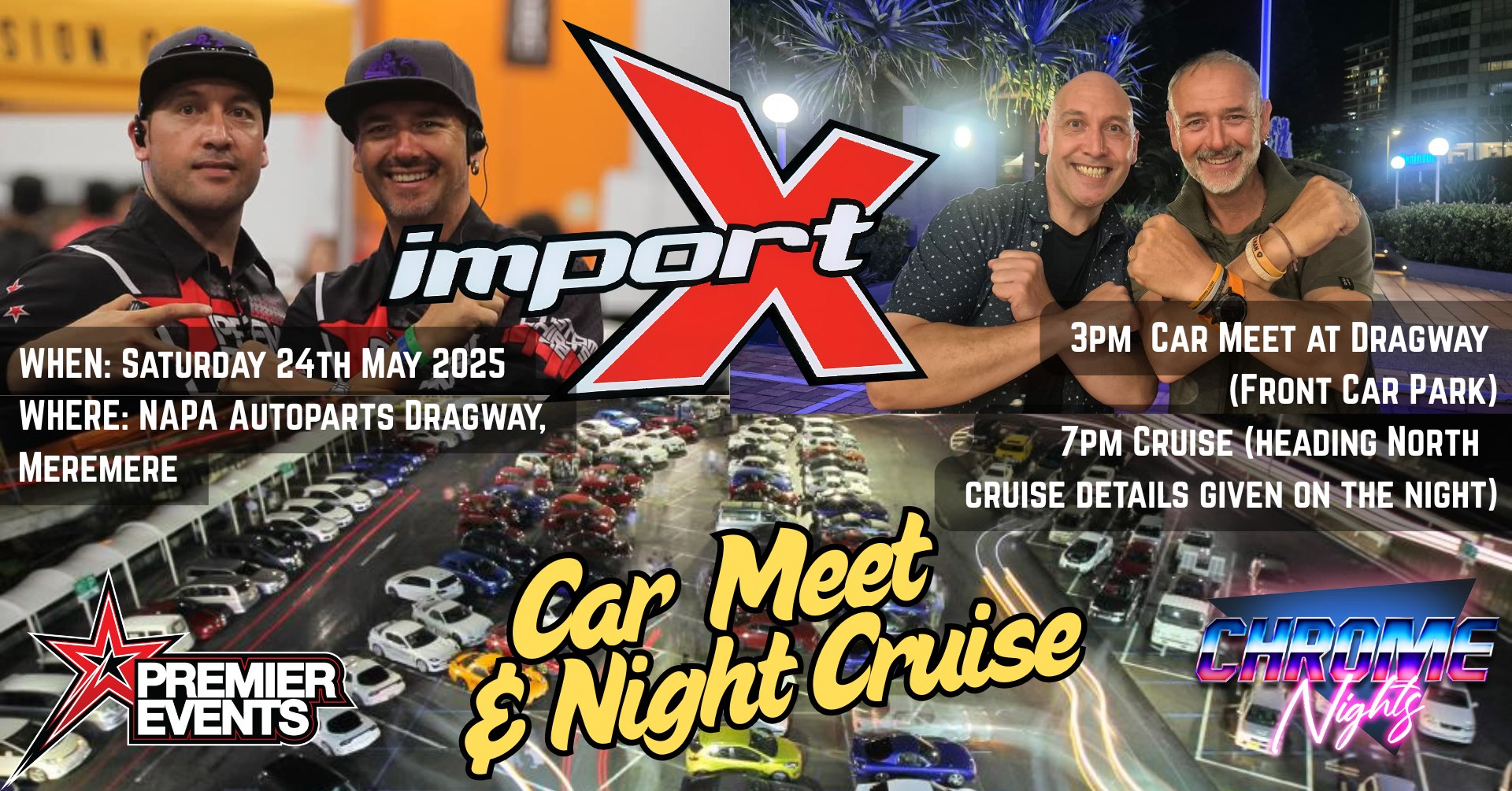 Import X & Chrome Nights Cruise